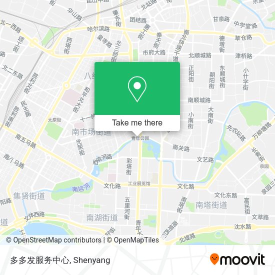 多多发服务中心 map