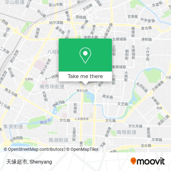 天缘超市 map