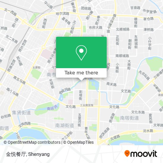 金悦餐厅 map