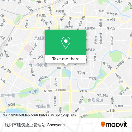 沈阳市建筑企业管理站 map