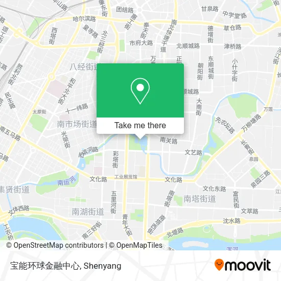 宝能环球金融中心 map