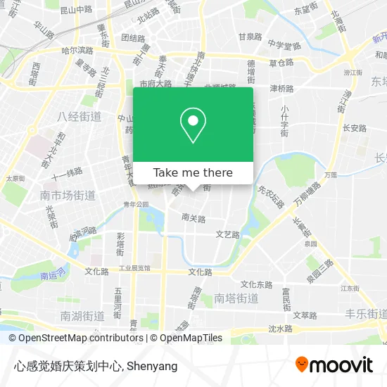 心感觉婚庆策划中心 map