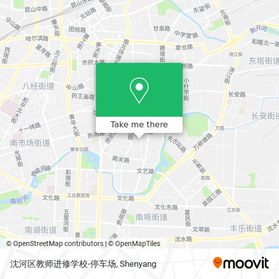 沈河区教师进修学校-停车场 map