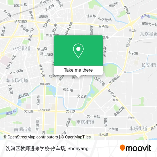 沈河区教师进修学校-停车场 map