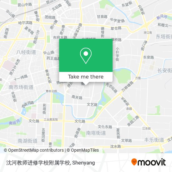 沈河教师进修学校附属学校 map