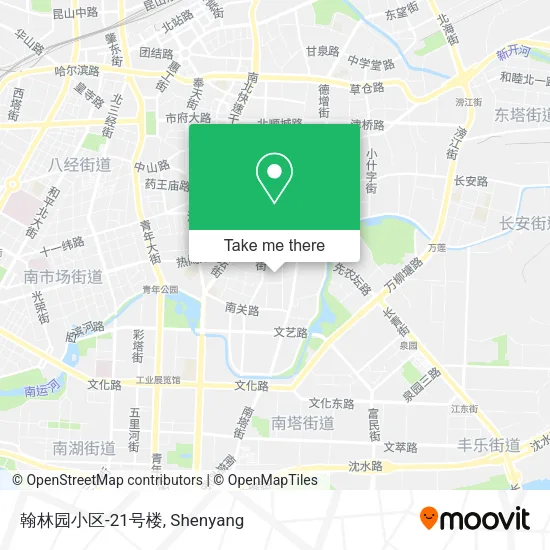 翰林园小区-21号楼 map