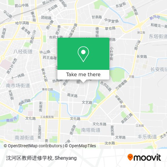 沈河区教师进修学校 map