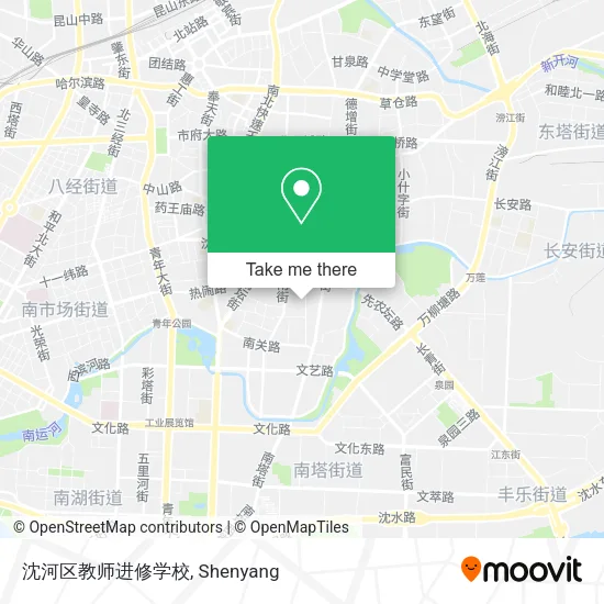 沈河区教师进修学校 map