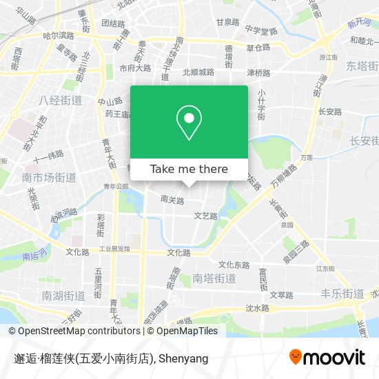 邂逅·榴莲侠(五爱小南街店) map