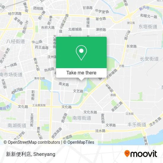 新新便利店 map