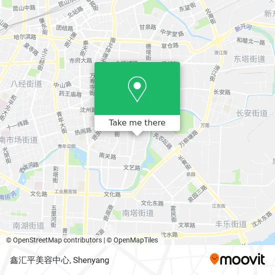 鑫汇平美容中心 map