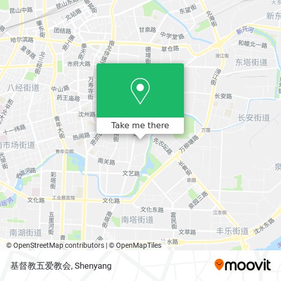 基督教五爱教会 map