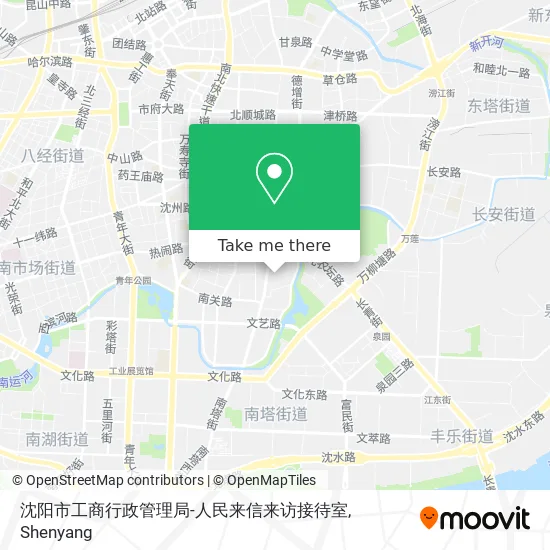沈阳市工商行政管理局-人民来信来访接待室 map