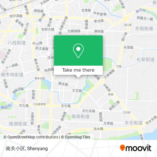 南关小区 map