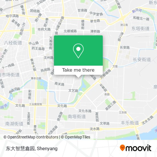 东大智慧鑫园 map