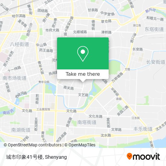 城市印象41号楼 map