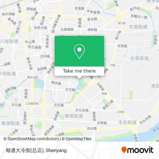 顺通大冷面(总店) map