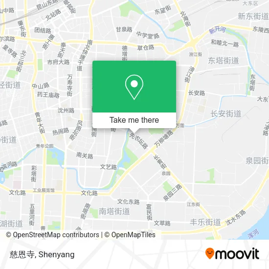 慈恩寺 map