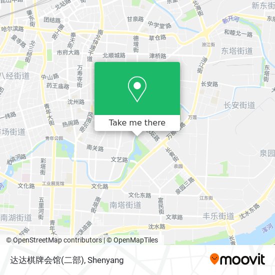 达达棋牌会馆(二部) map