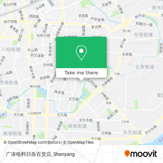 广涛电料日杂百货店 map