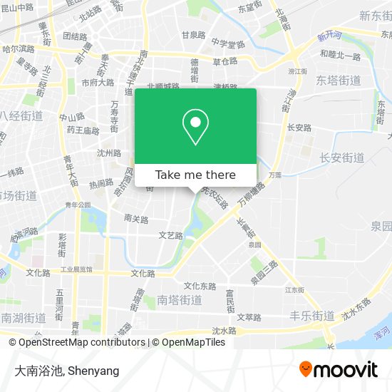 大南浴池 map