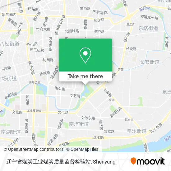 辽宁省煤炭工业煤炭质量监督检验站 map