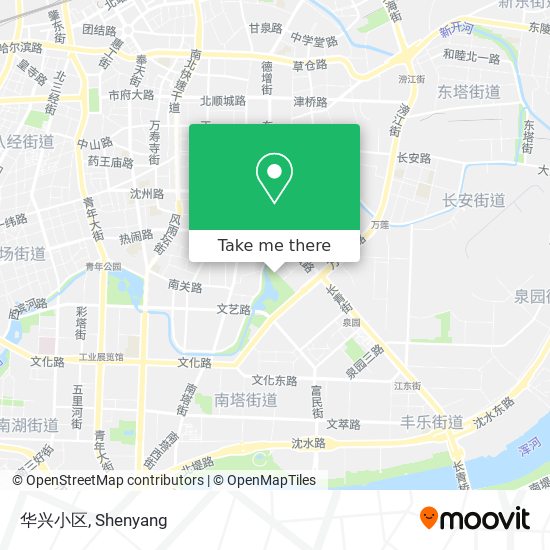 华兴小区 map