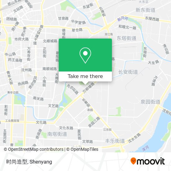 时尚造型 map