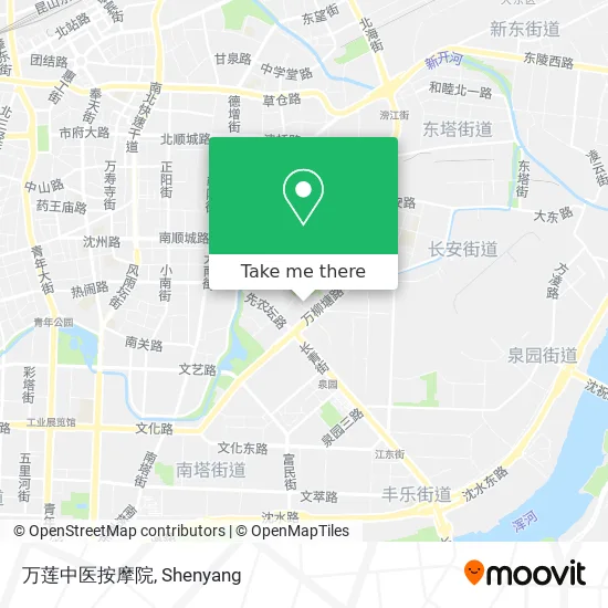 万莲中医按摩院 map