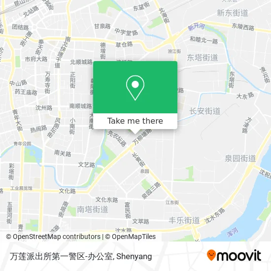 万莲派出所第一警区-办公室 map