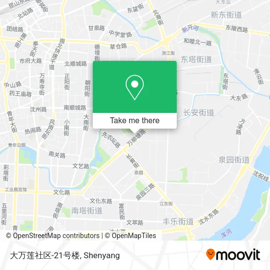 大万莲社区-21号楼 map