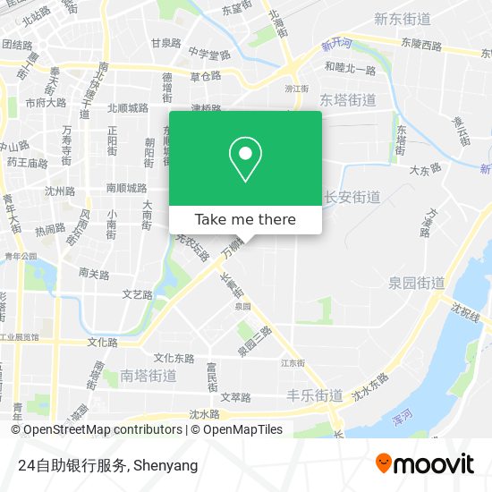 24自助银行服务 map