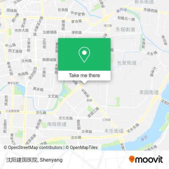沈阳建国医院 map