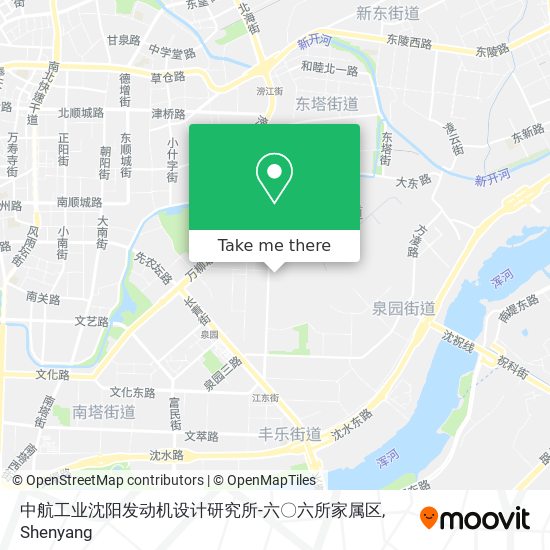 中航工业沈阳发动机设计研究所-六〇六所家属区 map