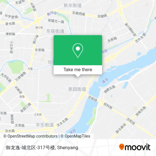 御龙逸-城北区-317号楼 map