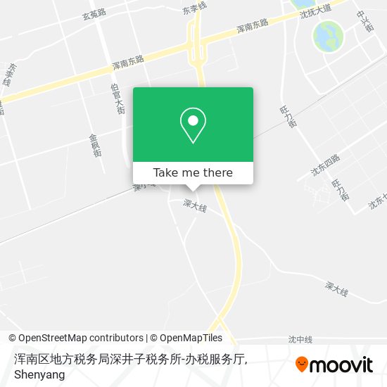 浑南区地方税务局深井子税务所-办税服务厅 map