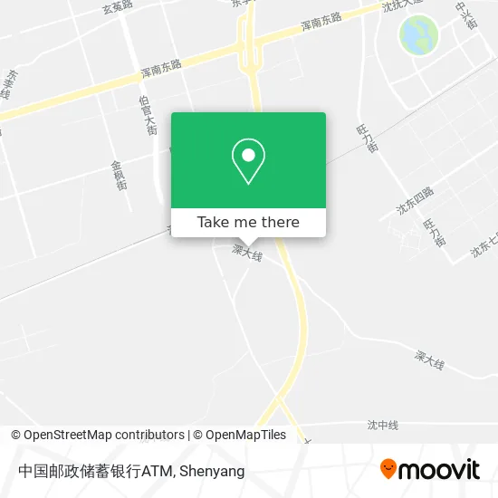 中国邮政储蓄银行ATM map