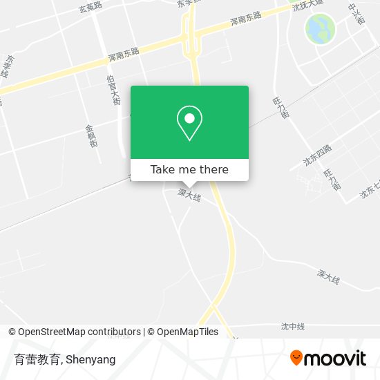 育蕾教育 map