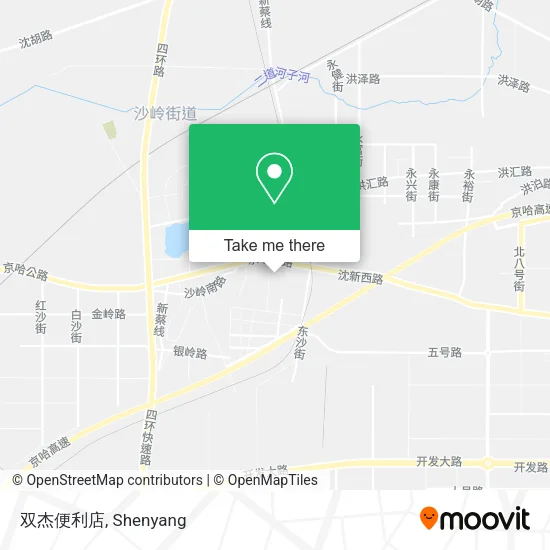 双杰便利店 map