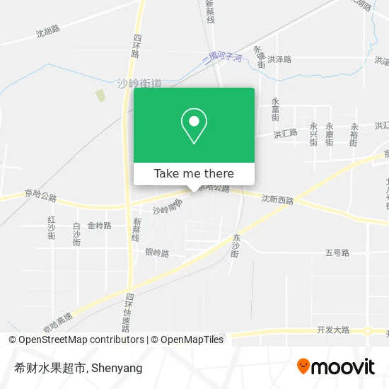 希财水果超市 map