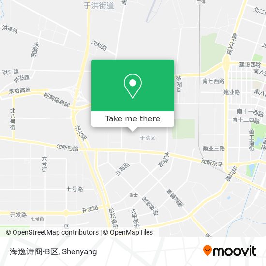 海逸诗阁-B区 map