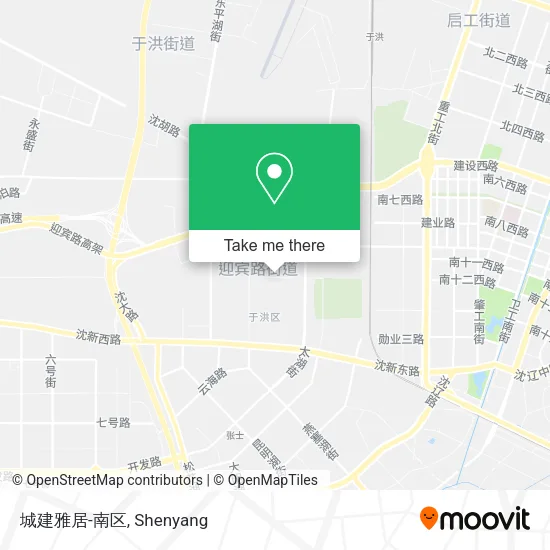 城建雅居-南区 map