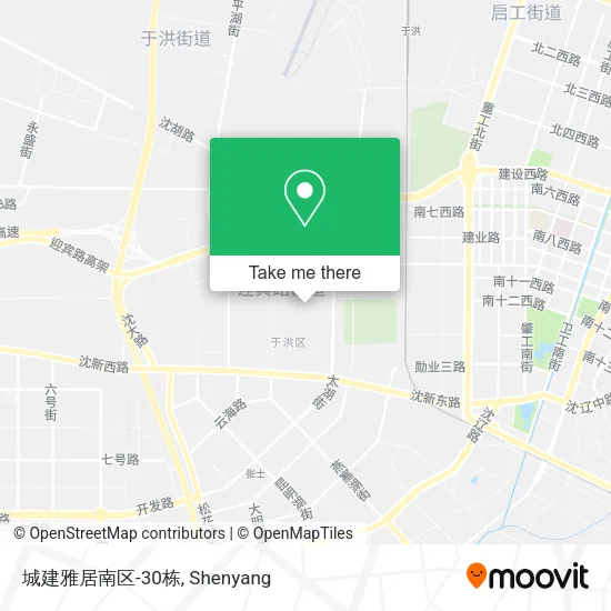 城建雅居南区-30栋 map