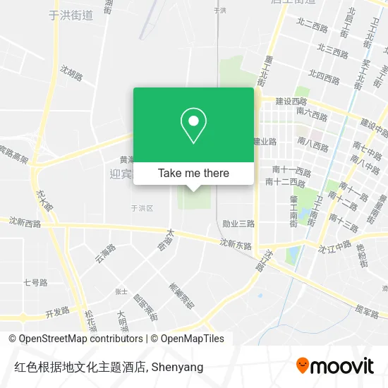 红色根据地文化主题酒店 map