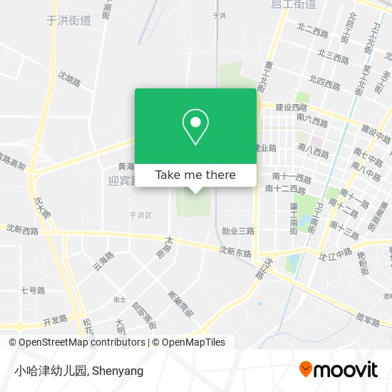 小哈津幼儿园 map