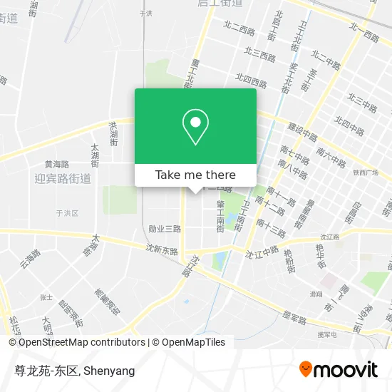 尊龙苑-东区 map