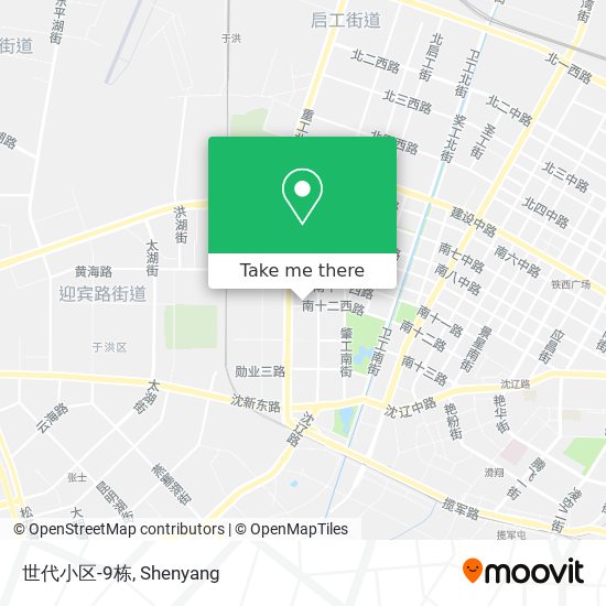 世代小区-9栋 map