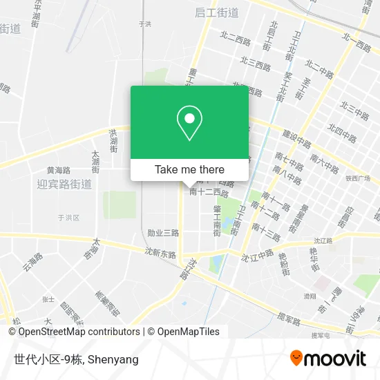 世代小区-9栋 map