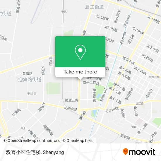 双喜小区住宅楼 map