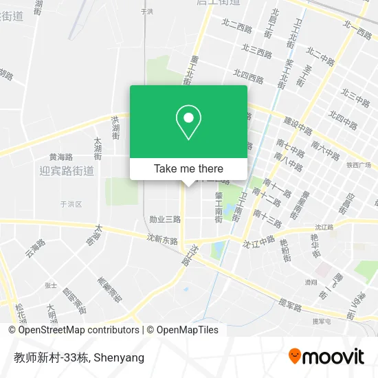教师新村-33栋 map